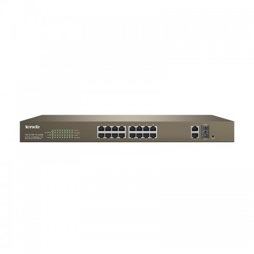 Tenda TEF1118P 16 10/100Mbps PoE +1 Gigabit/SFP Slots Switch