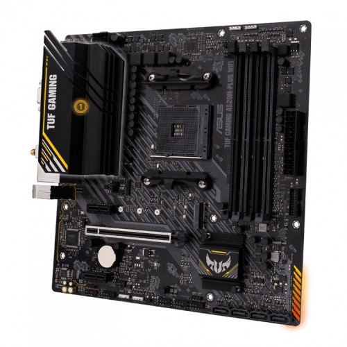 Asus TUF GAMING A520M-PLUS WI-FI AM4 AMD Micro ATX Motherboard Asus TUF GAMING A520M-PLUS WI-FI AM4 AMD Micro ATX Motherboard