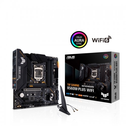 ASUS TUF GAMING B560M-PLUS Wi-Fi 10th and 11th Gen Micro ATX Motherboard