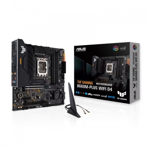 ASUS TUF GAMING B660M-PLUS WIFI D4 12th Gen mATX Motherboard