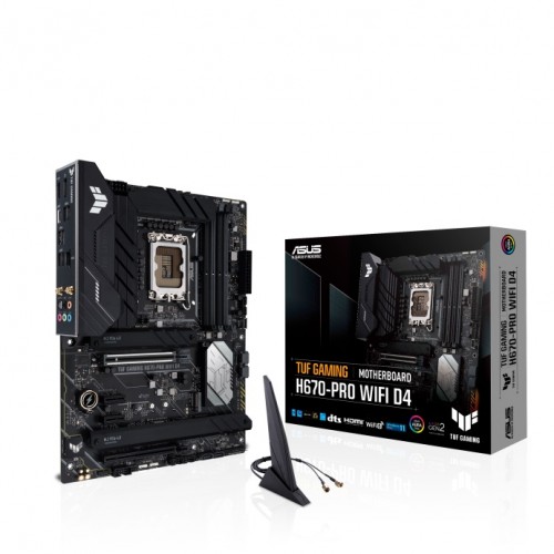 Asus TUF Gaming H670-Pro WIFI D4 ATX Motherboard