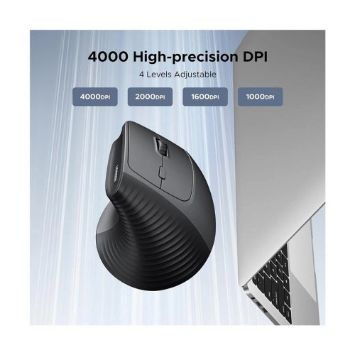 Ugreen M571 (55916) Wireless Black Silent Vertical Mouse Ugreen M571 (55916) Wireless Black Silent Vertical Mouse