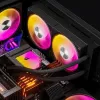 upHere E240KC ARGB 240mm AIO Liquid CPU Cooler