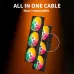 upHere U3KC3 ARGB All-in-One Casing Fan - Black