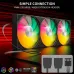 upHere U3KC3 ARGB All-in-One Casing Fan - Black