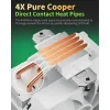 upHere UP1T4 CPU Air Cooler - White upHere UP1T4 CPU Air Cooler - White