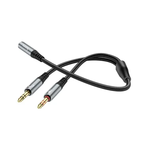 Hoco UPA21 One Female to Dual Male 3.5mm Splitter Audio Cable Hoco UPA21 One Female to Dual Male 3.5mm Splitter Audio Cable