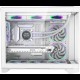 1STPLAYER UV6 M-ATX Mid Tower Gaming Casing White