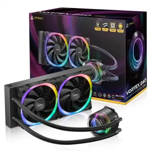 Antec Vortex 240 ARGB All-in-One Liquid CPU Cooler