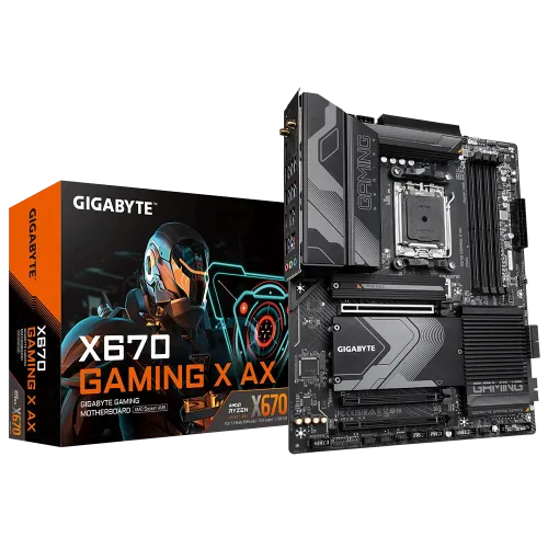 GIGABYTE X670 GAMING X AX DDR5 AMD AM5 ATX Motherboard