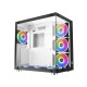 XIGMATEK Aquarius Plus White Tempered Glass ATX Case