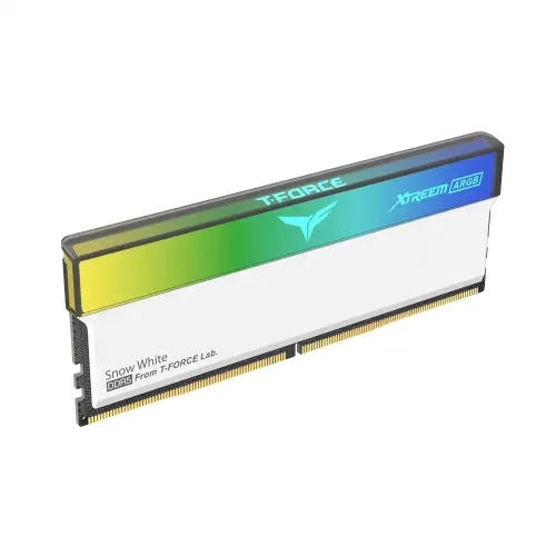 TEAM XTREEM ARGB 16GB 6000MHz DDR5 CL30 Desktop RAM White TEAM XTREEM ARGB 16GB 6000MHz DDR5 CL30 Desktop RAM White