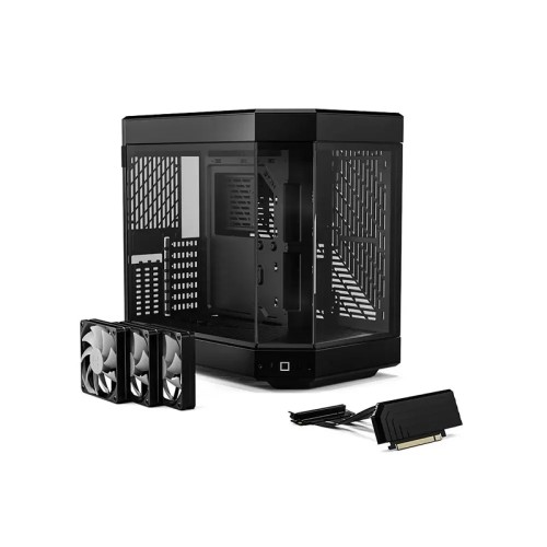 Hyte Y60 Modern Aesthetic Black Gaming Case Hyte Y60 Modern Aesthetic Black Gaming Case
