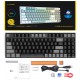 E-YOOSO Z19 Wired 94Keys RGB Hotswappable Mechanical Keyboard (Black Gray)