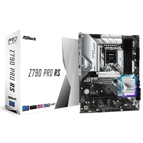 ASRock Z790 Pro RS 13th Gen & 12th Gen ATX Motherboard