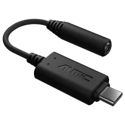 ASUS AI Noise-Canceling USB-C to 3.5mm Mic Adapter
