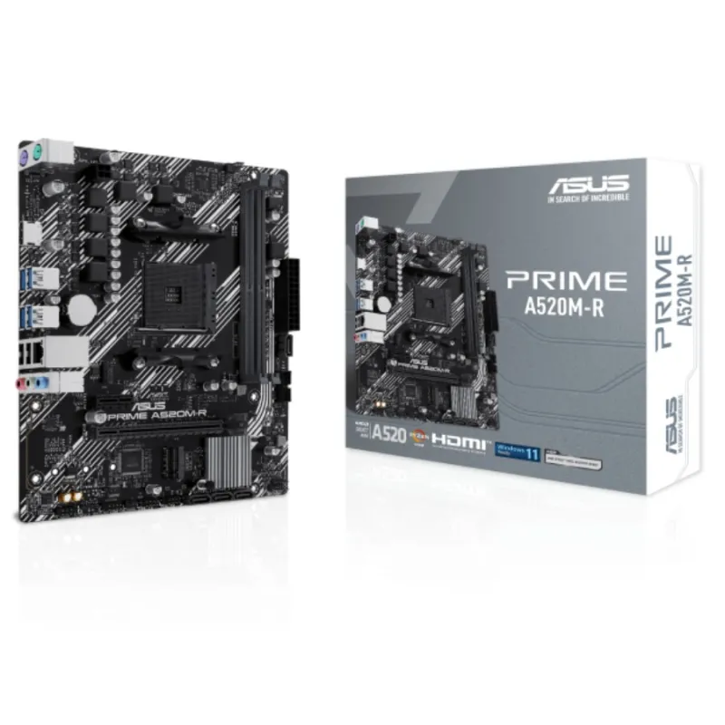 Asus PRIME A520M-R AM4 micro ATX Motherboard