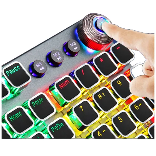 AULA F2058 RGB Blue Switch Mechanical Gaming Keyboard