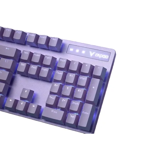 Rapoo V500 PRO Backlit USB Mechanical Gaming Keyboard Purple