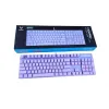 Rapoo V500 PRO Backlit USB Mechanical Gaming Keyboard Purple