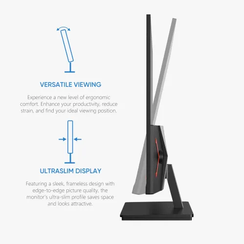 Arzopa M1RC 27" 180Hz 2K QHD IPS Gaming Monitor