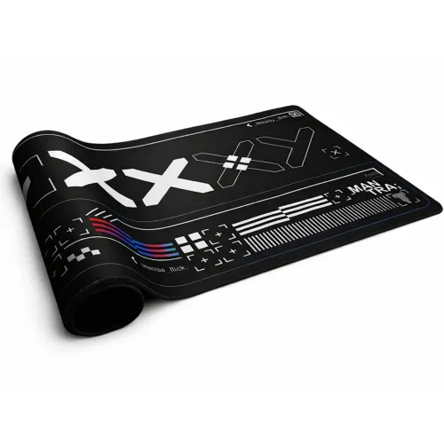 Blisspads BP03 Print Stream Black Gaming Mouse Pad