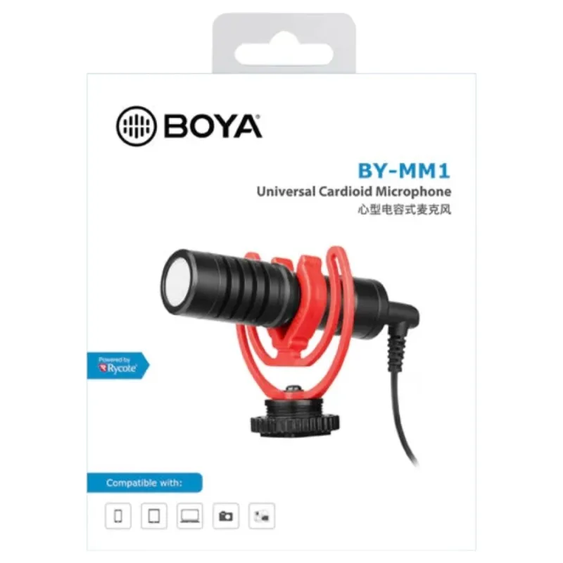 Boya BY-MM1 Compact On Camera Video Microphone