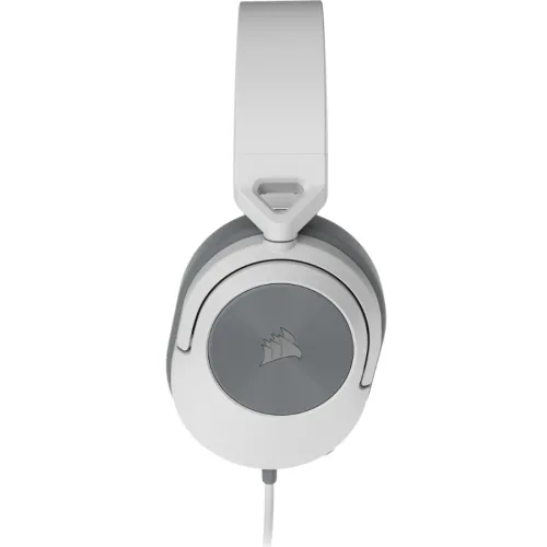 Corsair HS55 Stereo 3.5mm Wired Gaming Headphone Carbon White