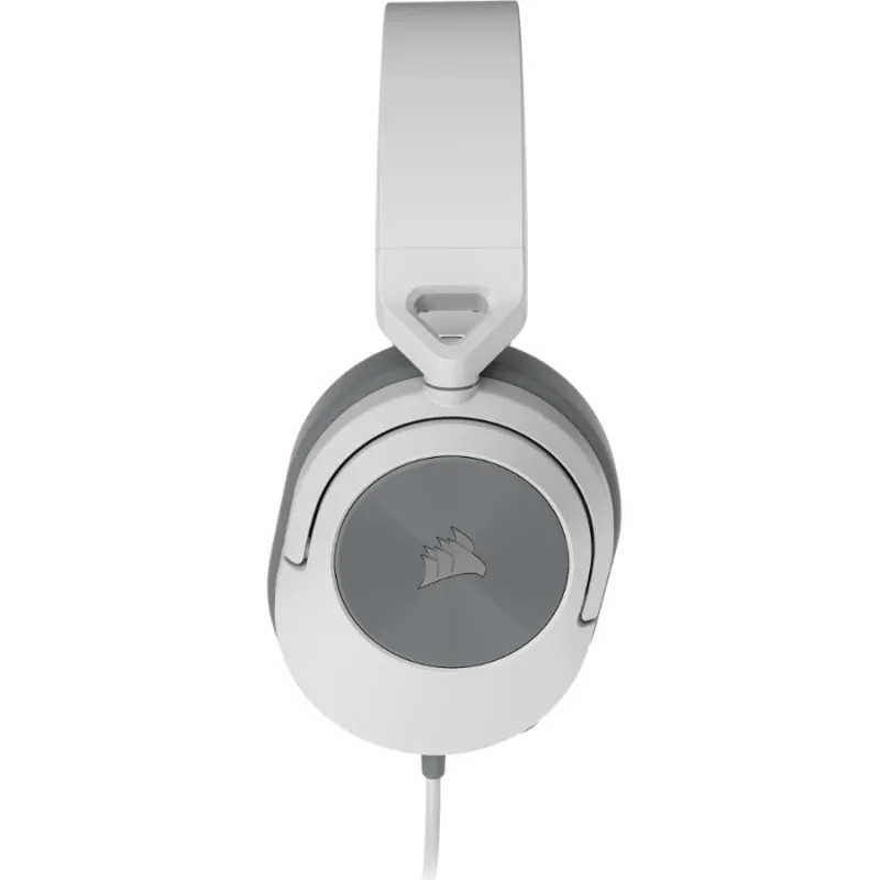 Corsair HS55 Stereo 3.5mm Wired Gaming Headphone Carbon White