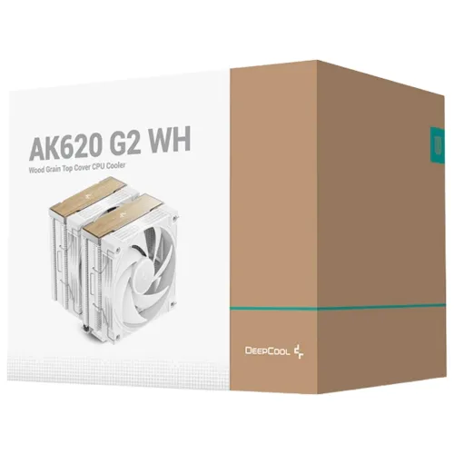 Deepcool AK620 G2 WH Wood Grain Top Cover CPU Cooler