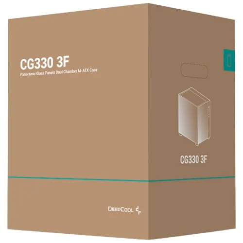 Deepcool CG330 3F Micro-ATX Compact PC Case