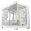 Deepcool CG330 3F WH Micro-ATX Compact PC Case