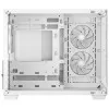 Deepcool CG330 3F WH Micro-ATX Compact PC Case