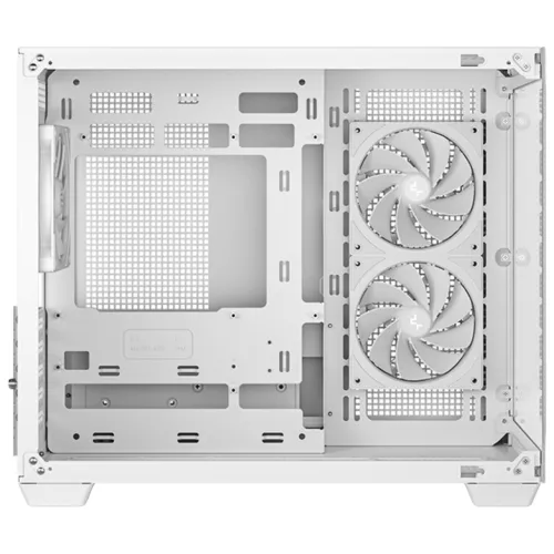 Deepcool CG330 3F WH Micro-ATX Compact PC Case