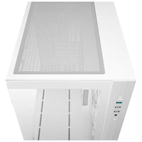 Deepcool CG330 3F WH Micro-ATX Compact PC Case