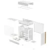 DeepCool CL660 WH ARGB Mid Tower ATX Computer Case