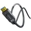 Dtech DT-HF8020KF 20 Meter 8K HDMI Armor Fiber Optic Cable With Waterproof Shell