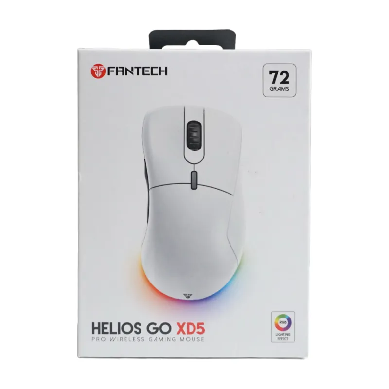 Fantech Helios Go XD5 USB Type-C Wireless RGB Gaming Mouse Space Edition