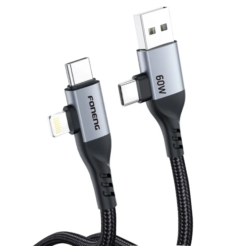 Foneng X92 60W 4-in-1 Fast Charging Cable