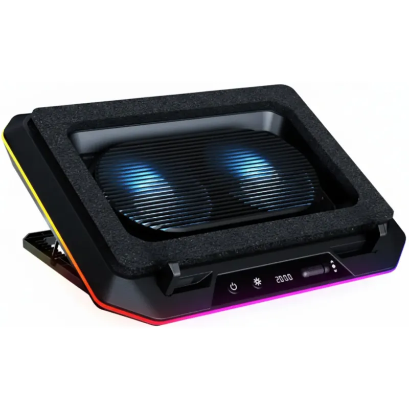 Gamdias AETHER P1 RGB Laptop Cooler With Phone Stand