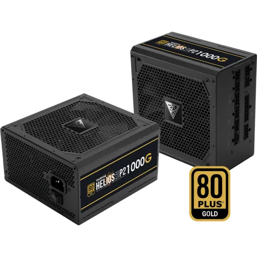Gamdias HELIOS P2-1000G 1000W ATX 3.1 & PCIE 5.1 80+ Gold Full Modular Power Supply