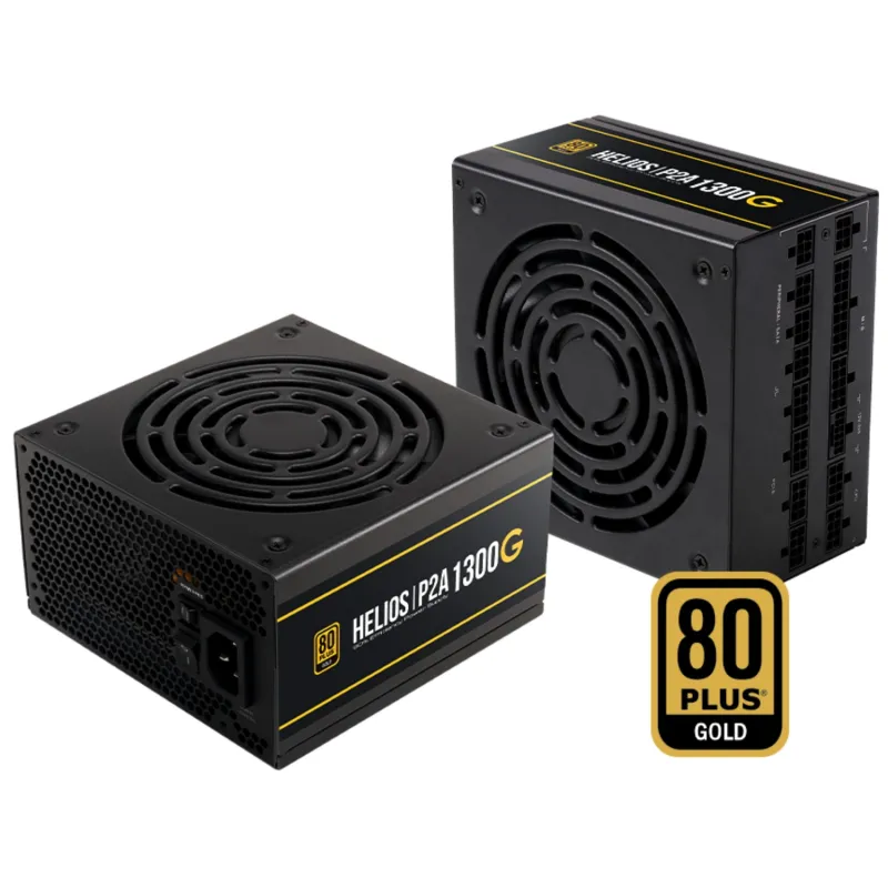 Gamdias HELIOS P2A-1300G 1300W ATX 3.1 & PCIE 5.1 80+ Gold Full Modular Power Supply