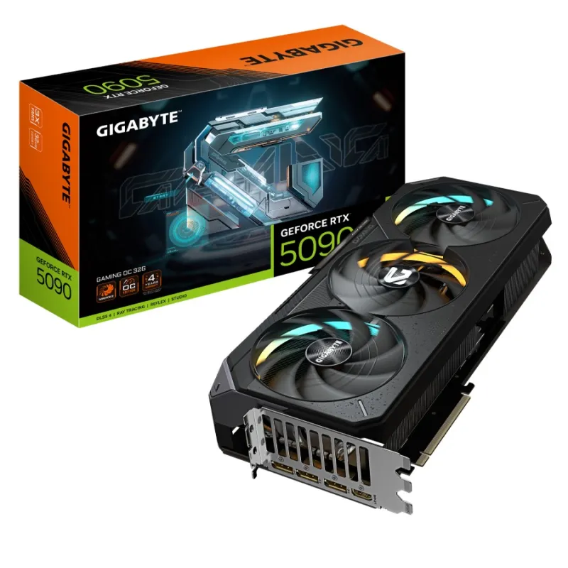 GIGABYTE GeForce RTX 5090 GAMING OC 32G GDDR7 Graphics Card