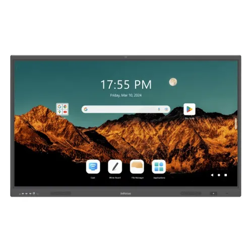 InFocus INF8613 86" 4K Interactive Touch Display Inbuilt Camera