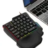 Jedel K601 Single Hand RGB Gaming Keyboard