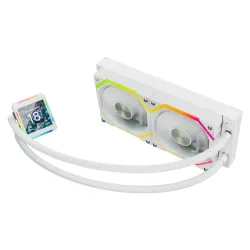 Jungle Leopard ASTROSHEL LCD 240 ARGB AlI In One Liquid CPU Cooler (White)