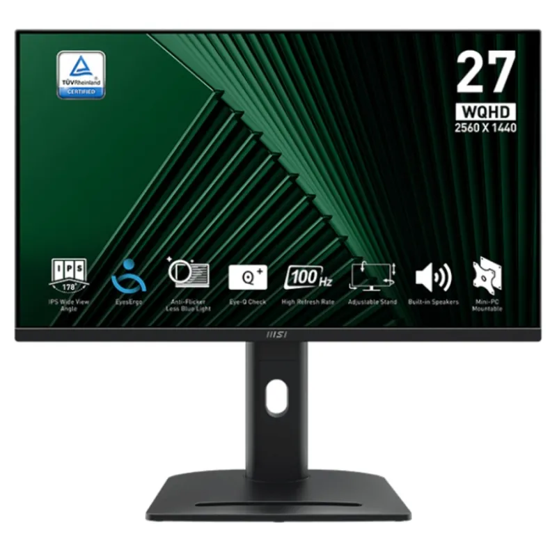 MSI PRO MP275QPG 27" 100Hz WQHD Business Monitor