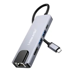 Lemorele TC15-PLUS 5 in 1 USB-C Hubs Lemorele TC15-PLUS 5 in 1 USB-C Hubs