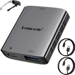 Lemorele LC20 Lighting to AR Glasses Hub Charging Adapter Lemorele LC20 Lighting to AR Glasses Hub Charging Adapter