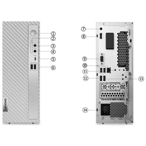 Lenovo IdeaCentre 3 07IAB7 Core i7 12th Gen 8GB RAM 512GB SSD Brand PC